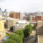 View from Blue Fin Building