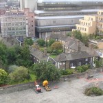 View from Blue Fin Building